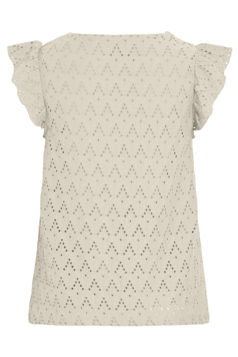 Vila viamalina v-neck c/s top/pb
